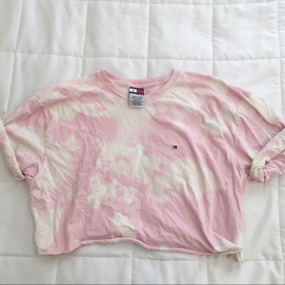 Tommy Hilfiger tie dye crop